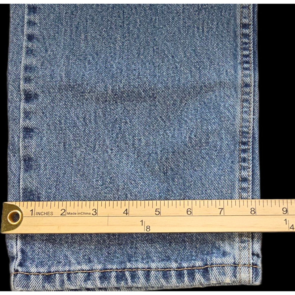 Levi’s 550 Relaxed Fit Jeans 32x34 Light Wash Blue Denim Classic Men’s - Picture 13 of 14
